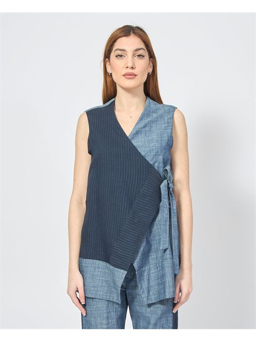 Alessia Santi women's vest with wrap closure ALESSIA SANTI | 511SD35014519014-01